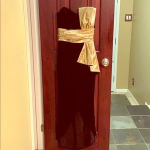 Black and gold vintage dress! ✨